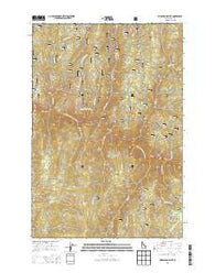 Huddleson Bluff Idaho Current topographic map, 1:24000 scale, 7.5 X 7.5 Minute, Year 2013
