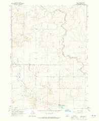 Hunt Idaho Historical topographic map, 1:24000 scale, 7.5 X 7.5 Minute, Year 1964