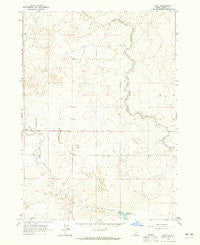 Hunt Idaho Historical topographic map, 1:24000 scale, 7.5 X 7.5 Minute, Year 1964