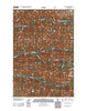 Hunter Peak Idaho Historical topographic map, 1:24000 scale, 7.5 X 7.5 Minute, Year 2011