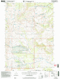 Ibex Peak Idaho Historical topographic map, 1:24000 scale, 7.5 X 7.5 Minute, Year 2001
