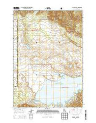 Icehouse Creek Idaho Current topographic map, 1:24000 scale, 7.5 X 7.5 Minute, Year 2013