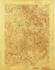Idaho Basin Idaho Historical topographic map, 1:125000 scale, 30 X 30 Minute, Year 1894
