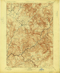 Idaho Basin Idaho Historical topographic map, 1:125000 scale, 30 X 30 Minute, Year 1894