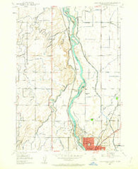 Idaho Falls North Idaho Historical topographic map, 1:24000 scale, 7.5 X 7.5 Minute, Year 1948