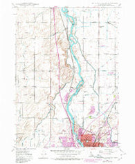 Idaho Falls North Idaho Historical topographic map, 1:24000 scale, 7.5 X 7.5 Minute, Year 1948