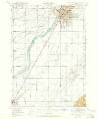 Idaho Falls South Idaho Historical topographic map, 1:24000 scale, 7.5 X 7.5 Minute, Year 1948
