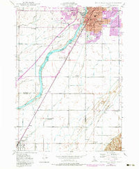 Idaho Falls South Idaho Historical topographic map, 1:24000 scale, 7.5 X 7.5 Minute, Year 1948