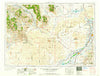 Idaho Falls Idaho Historical topographic map, 1:250000 scale, 1 X 2 Degree, Year 1958