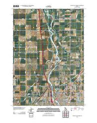Idaho Falls North Idaho Historical topographic map, 1:24000 scale, 7.5 X 7.5 Minute, Year 2010