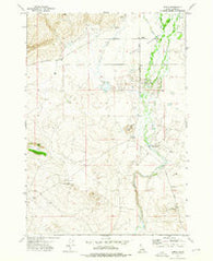 Idmon Idaho Historical topographic map, 1:24000 scale, 7.5 X 7.5 Minute, Year 1972