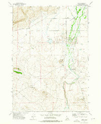 Idmon Idaho Historical topographic map, 1:24000 scale, 7.5 X 7.5 Minute, Year 1972