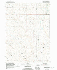Indian Butte Idaho Historical topographic map, 1:24000 scale, 7.5 X 7.5 Minute, Year 1992