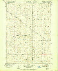 Indian Butte Idaho Historical topographic map, 1:24000 scale, 7.5 X 7.5 Minute, Year 1950