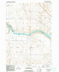 Indian Cove Idaho Historical topographic map, 1:24000 scale, 7.5 X 7.5 Minute, Year 1992