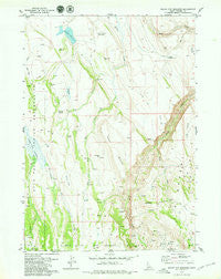 Indian Hay Meadows Idaho Historical topographic map, 1:24000 scale, 7.5 X 7.5 Minute, Year 1979