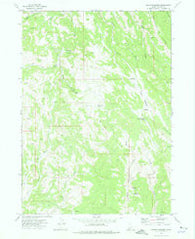 Indian Meadows Idaho Historical topographic map, 1:24000 scale, 7.5 X 7.5 Minute, Year 1973