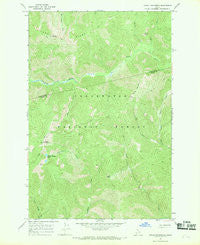 Indian Postoffice Idaho Historical topographic map, 1:24000 scale, 7.5 X 7.5 Minute, Year 1966
