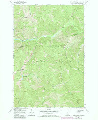 Indian Postoffice Idaho Historical topographic map, 1:24000 scale, 7.5 X 7.5 Minute, Year 1966
