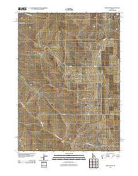 Indian Butte Idaho Historical topographic map, 1:24000 scale, 7.5 X 7.5 Minute, Year 2010