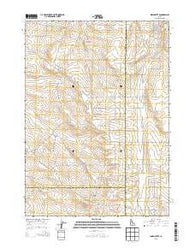 Indian Butte Idaho Current topographic map, 1:24000 scale, 7.5 X 7.5 Minute, Year 2013