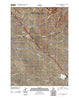 Indian Creek Reservoir Idaho Historical topographic map, 1:24000 scale, 7.5 X 7.5 Minute, Year 2010