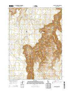 Indian Hot Springs Idaho Current topographic map, 1:24000 scale, 7.5 X 7.5 Minute, Year 2013