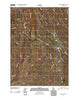 Indian Meadows Idaho Historical topographic map, 1:24000 scale, 7.5 X 7.5 Minute, Year 2010