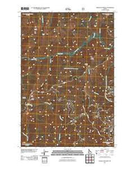 Indian Postoffice Idaho Historical topographic map, 1:24000 scale, 7.5 X 7.5 Minute, Year 2011