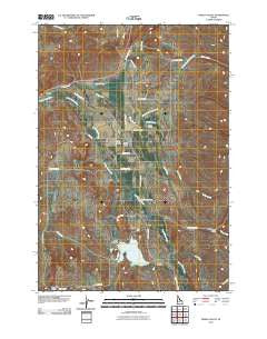 Indian Valley Idaho Historical topographic map, 1:24000 scale, 7.5 X 7.5 Minute, Year 2010