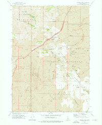 Inferno Cone Idaho Historical topographic map, 1:24000 scale, 7.5 X 7.5 Minute, Year 1972
