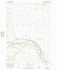 Initial Point Idaho Historical topographic map, 1:24000 scale, 7.5 X 7.5 Minute, Year 1957