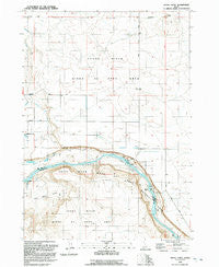 Initial Point Idaho Historical topographic map, 1:24000 scale, 7.5 X 7.5 Minute, Year 1992