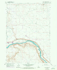Initial Point Idaho Historical topographic map, 1:24000 scale, 7.5 X 7.5 Minute, Year 1957
