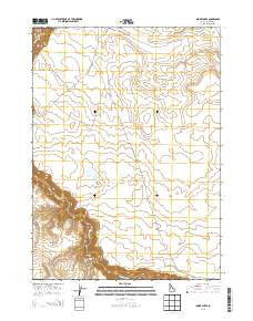 Inside Lakes Idaho Current topographic map, 1:24000 scale, 7.5 X 7.5 Minute, Year 2013