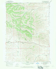 Ireland Springs Idaho Historical topographic map, 1:24000 scale, 7.5 X 7.5 Minute, Year 1968