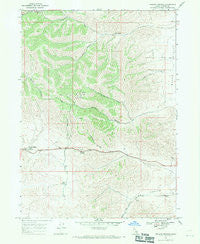 Ireland Springs Idaho Historical topographic map, 1:24000 scale, 7.5 X 7.5 Minute, Year 1968