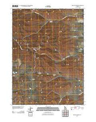 Ireland Springs Idaho Historical topographic map, 1:24000 scale, 7.5 X 7.5 Minute, Year 2010