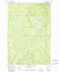 Iron Mountain Idaho Historical topographic map, 1:24000 scale, 7.5 X 7.5 Minute, Year 1962