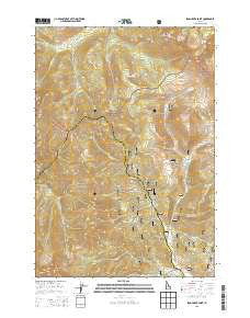 Iron Creek Point Idaho Current topographic map, 1:24000 scale, 7.5 X 7.5 Minute, Year 2013