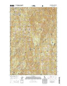 Iron Mountain Idaho Current topographic map, 1:24000 scale, 7.5 X 7.5 Minute, Year 2013