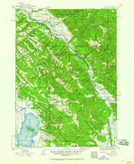 Irwin Idaho Historical topographic map, 1:125000 scale, 30 X 30 Minute, Year 1932