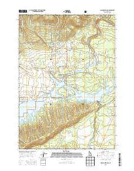 Island Park Dam Idaho Current topographic map, 1:24000 scale, 7.5 X 7.5 Minute, Year 2013