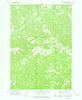 Jackson Peak Idaho Historical topographic map, 1:24000 scale, 7.5 X 7.5 Minute, Year 1972