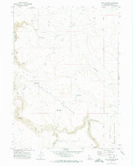 Jarvis Pasture Idaho Historical topographic map, 1:24000 scale, 7.5 X 7.5 Minute, Year 1971