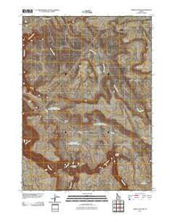 Jarvis Pasture Idaho Historical topographic map, 1:24000 scale, 7.5 X 7.5 Minute, Year 2010
