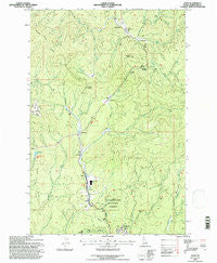 Jaype Idaho Historical topographic map, 1:24000 scale, 7.5 X 7.5 Minute, Year 1994