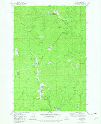 Jaype Idaho Historical topographic map, 1:24000 scale, 7.5 X 7.5 Minute, Year 1981