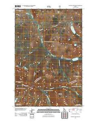 Jeanette Mountain Idaho Historical topographic map, 1:24000 scale, 7.5 X 7.5 Minute, Year 2011