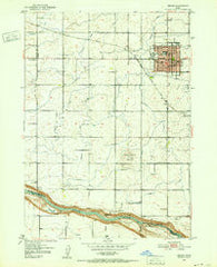 Jerome Idaho Historical topographic map, 1:24000 scale, 7.5 X 7.5 Minute, Year 1950